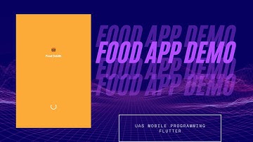 Food App Demo | Final Term Test Mobile Programming | CRUD and Search Flutter