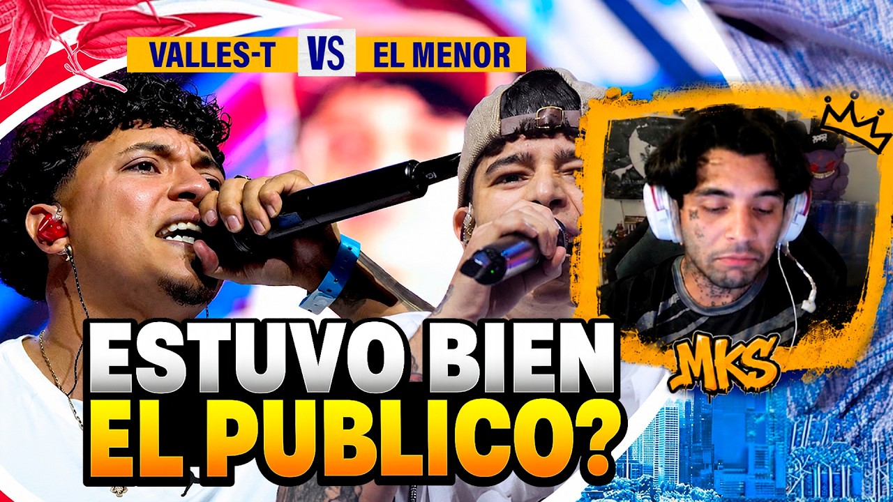 MKS REACCIONA A VALLES T vs EL MENOR | Red Bull Batalla Internacional 2026