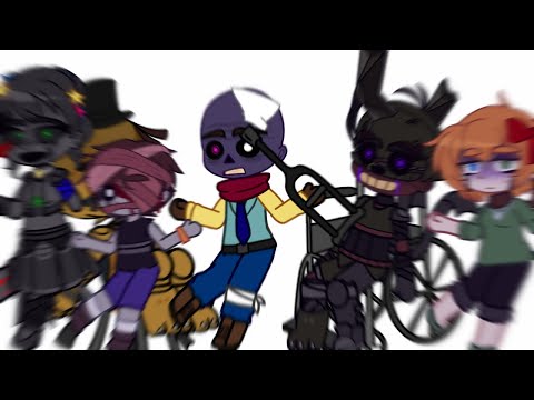 The Afton & Emily familys dancing (Old AU)