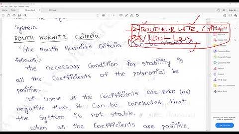 JNTUK R19 II ECE II SEM LINEAR CONTROL SYSTEMS UNIT3 TOPIC INTRODUCTION TO STABILITY ANALYSIS