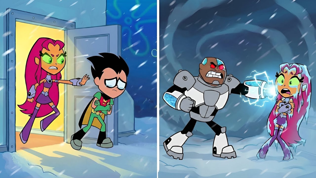 Starfire Threw Robin Out in the Cold… But Karma Came Fast | Fanmade