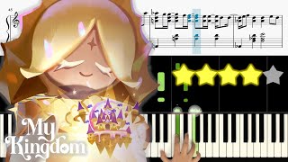 Video thumbnail of "My Kingdom [쿠키런 킹덤 OST Pt.2, Cookie Run: Kingdom OST] 🎹《Piano Tutorial》 ★★★★☆"