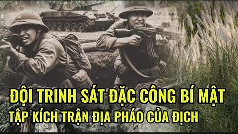 Đội Trinh Sát Đặc Công bí mật tập kích trận địa pháo của địch.