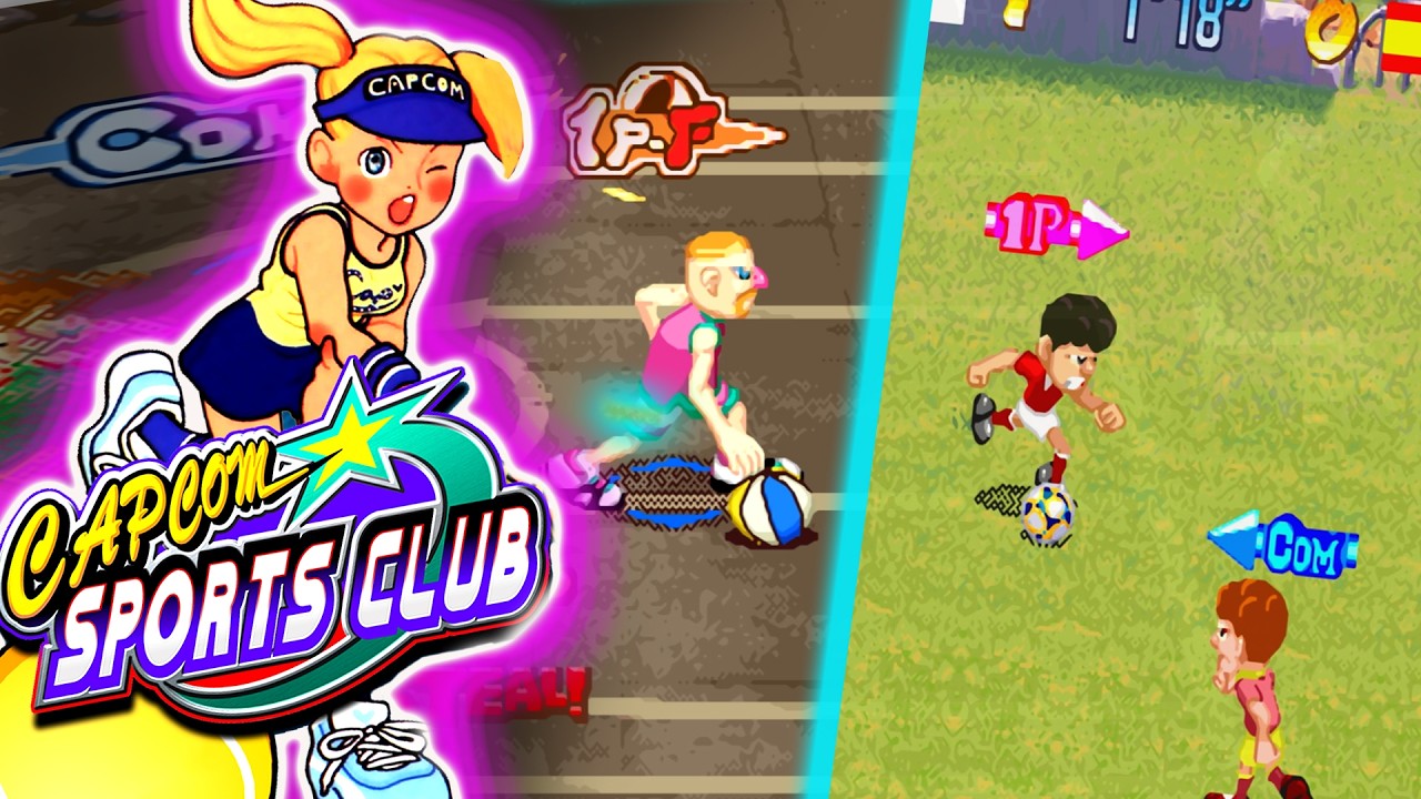 ARCADE Capom Sports Club 1CC Gameplay - RETRO ARCADE 4k 60fps