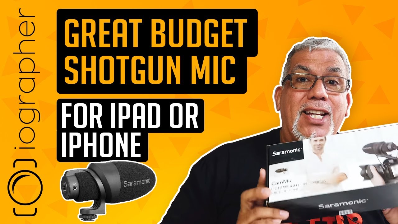 Great Budget Shotgun Mic (For iPad or iPhone)/// Today we test our out the ...