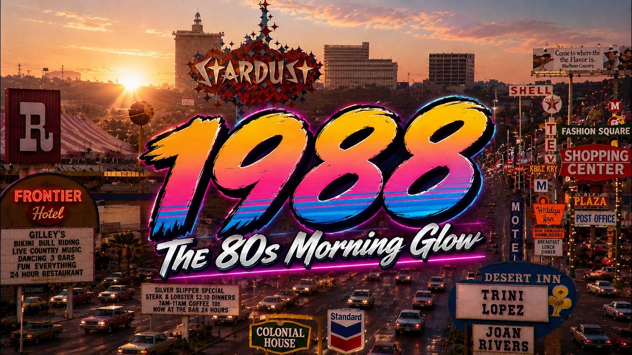 POV: BACK TO 1988 — The 80s Morning Glow // Dreamwave & Chillsynth Vaporwave Mix