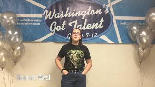 Washington's Got Talent - Hannah West