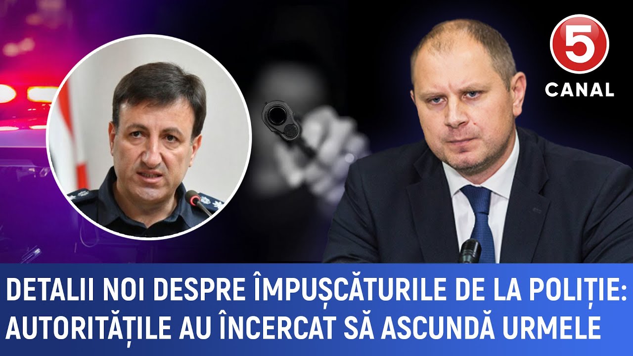 Detalii noi despre împușcăturile de la poliție: Autoritățile au încercat să ascundă urmele