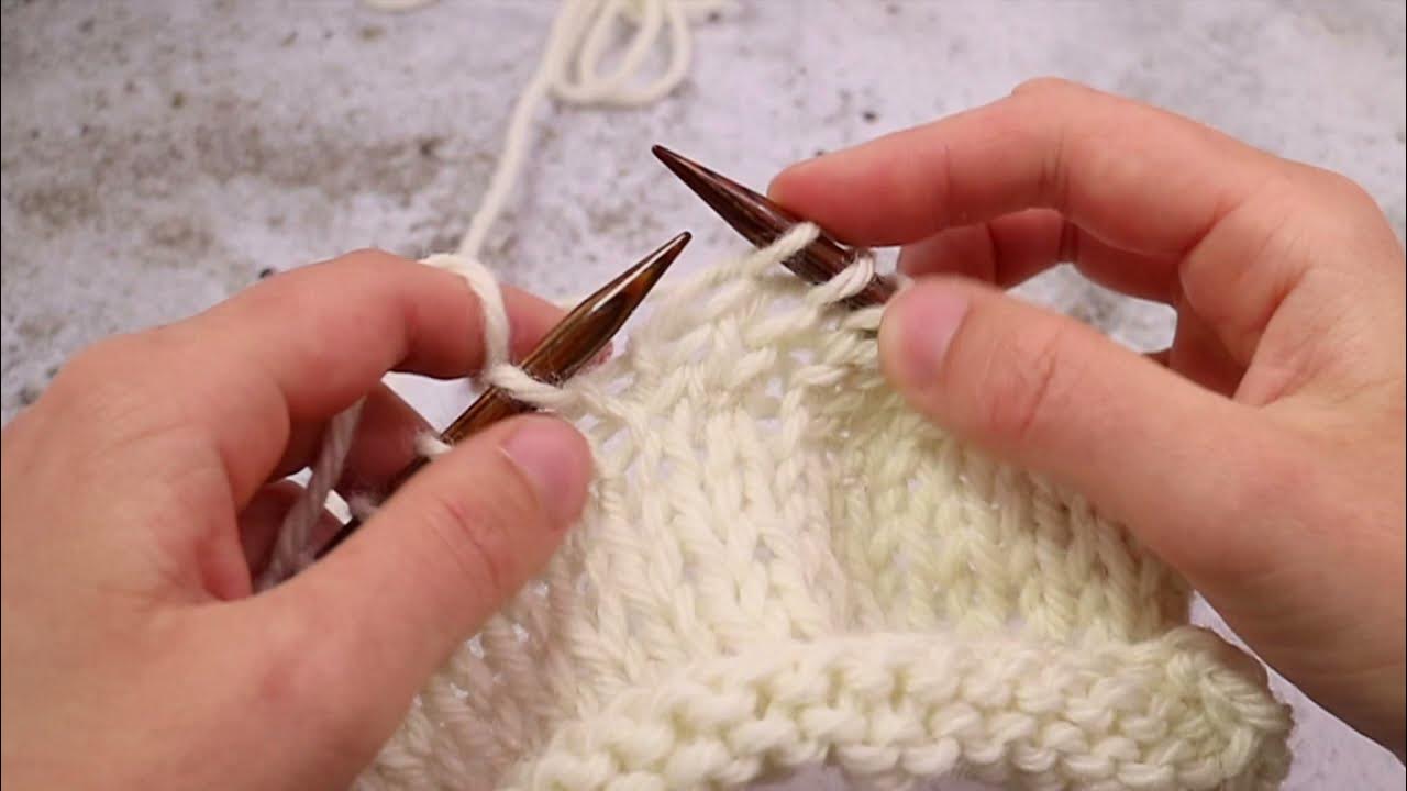 How to Knit left and right lifted increases, LLI & RLI YouTube