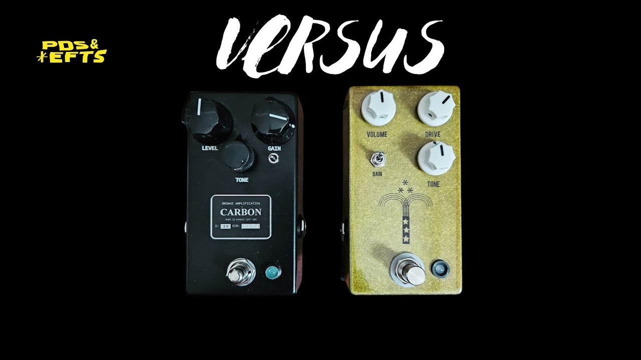 Versus: Carbon v2 Browne Amplification x Morning Glory  JHS Pedals