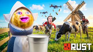 TheBurntPeanut Can’t Protect His DREAM FARM w/ Symfuhny &amp; More | RUST