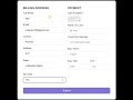 Payment Form Design HTML &amp; CSS