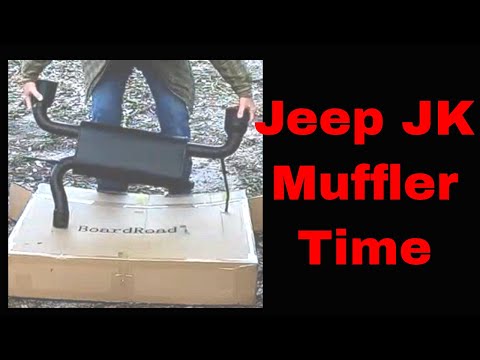Jeep Wrangler JK Axle Back Muffler Install