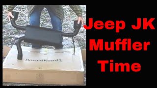 Jeep Wrangler JK Axle Back Muffler Install