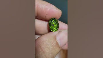 Peridot xanh Gia Lai 5.7ct sáng đẹp #gem #ruby #daquy