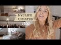 NYC Spending Diary, MY FIRST JOB & FURNITURE UPDATES | Louise Cooney