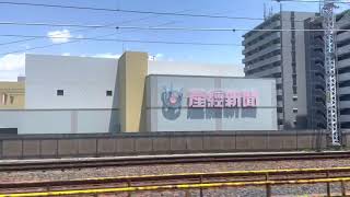 JR 大阪→尼崎　新快速右側車窓