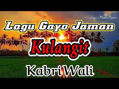 Lagu Gayo Jaman Sedih - Kabri Wali ~ Kulangit || Gayo Bernostalgia