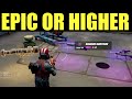 Collect different weapon types of Epic Rarity or higher in a single match - Fortnite prowler quests