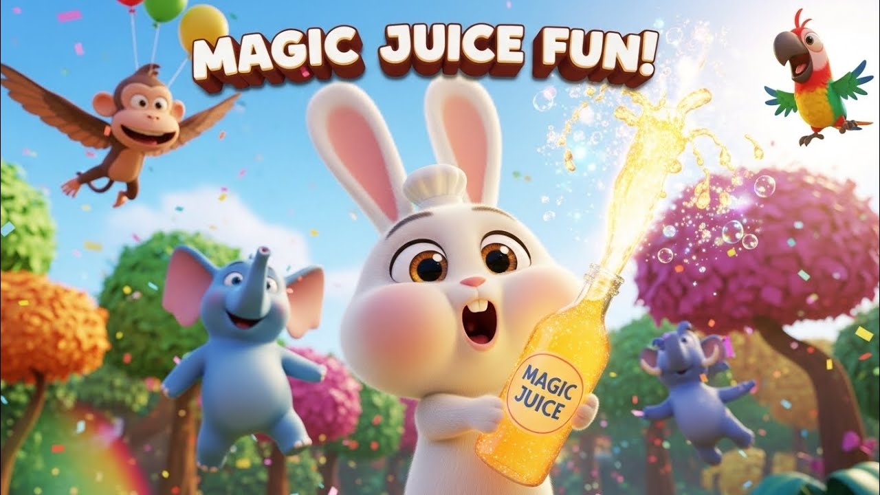Magic Juice Fun 😊 !