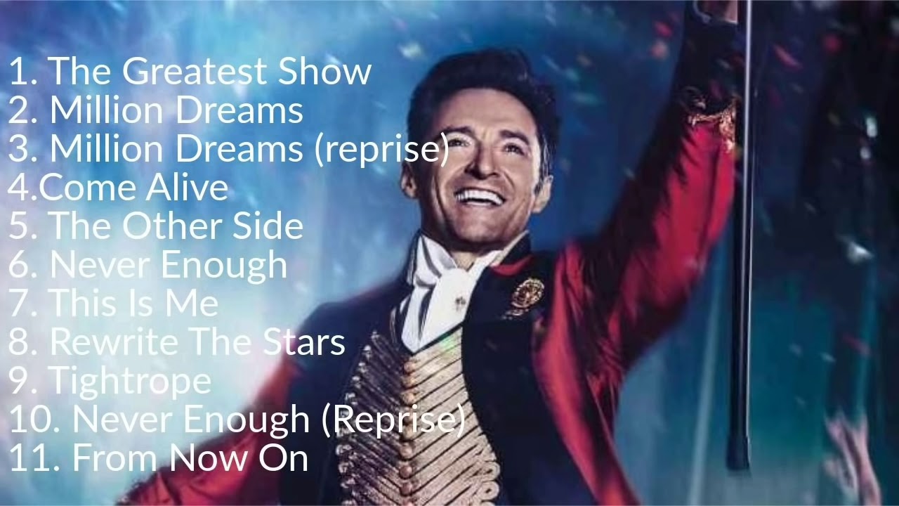 The Greatest Showman Full Soundtrack - YouTube