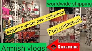 sapphire winter new 2 PC , 3pc and pop collection 2020-2021~worldwide shipping- Armish vlogs screenshot 1