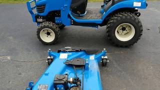 MT125 Tractor Mid Mount Mower Overview GG1720