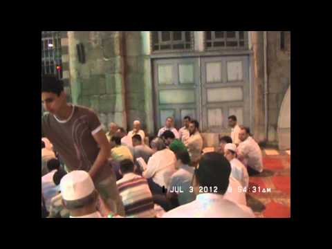 ليلة النصف من شعبان 1433 جامع التوبة جانب من قراءة سورة يس