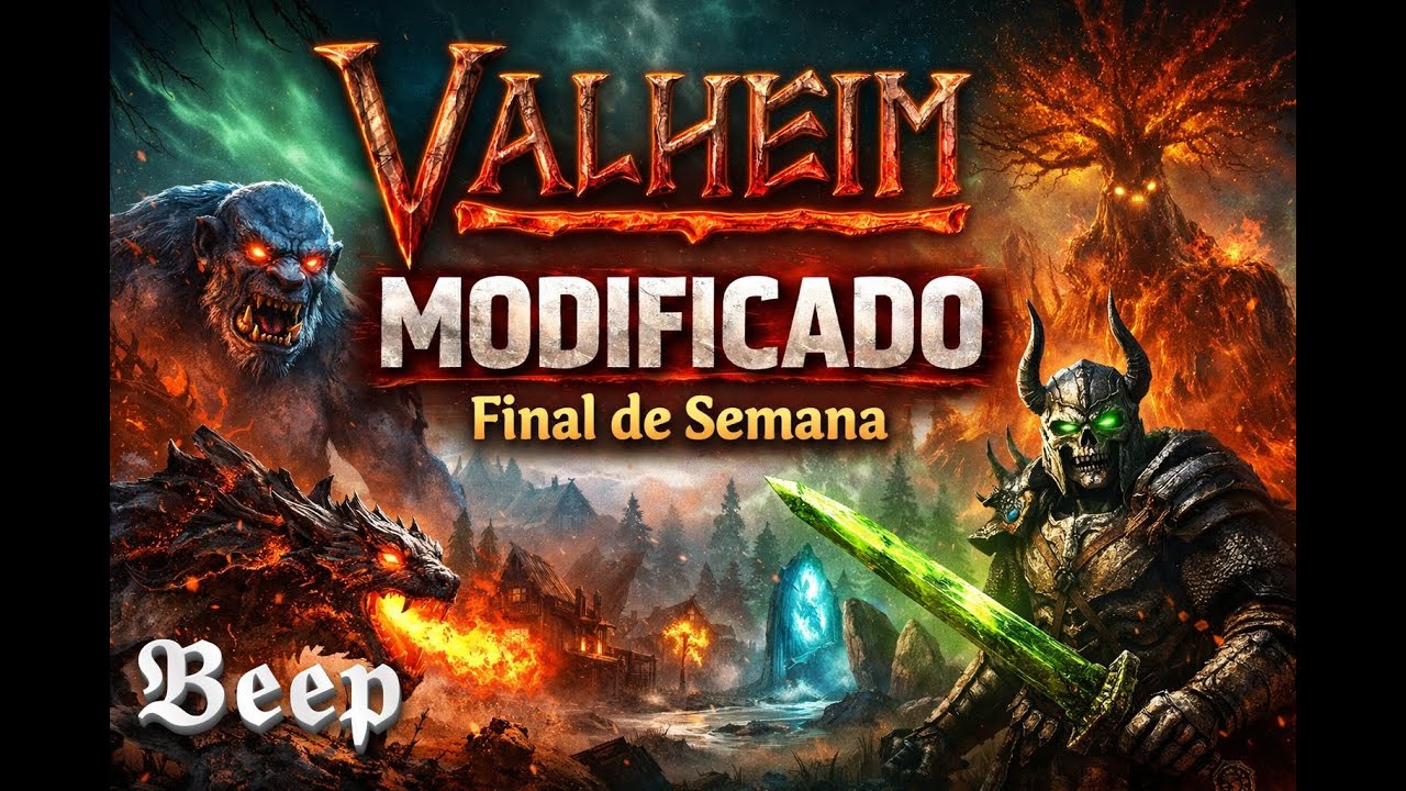 VALHEIM | Modded | EP 1/? |  Final de semana modificadoo!!