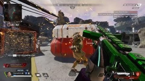 Im playing Apex and theyre playing COD