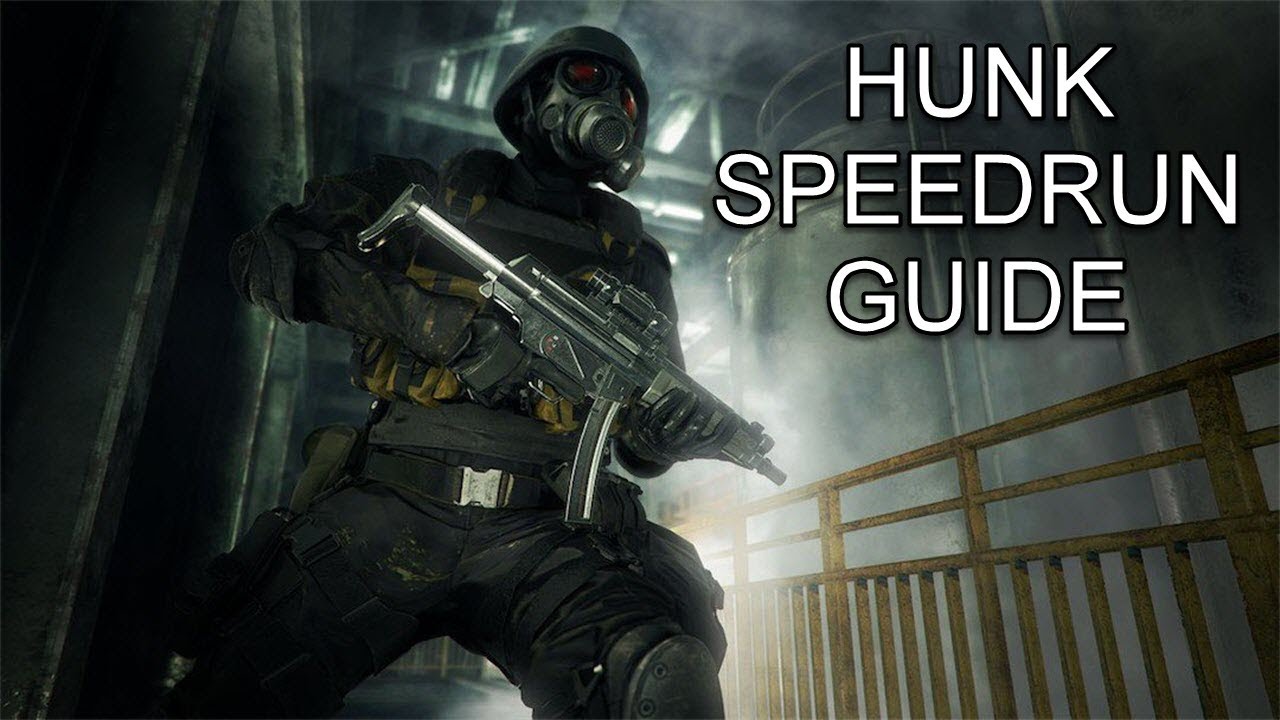 Re2 Speed Run RE2 HUNK SPEEDRUN GUIDE (DETAILED) - YouTube