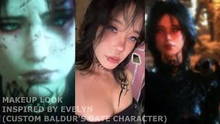 Evelyn from BG3 Inspired Makeup Tutorial