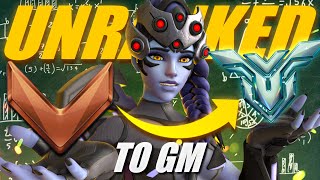 Unranked to Grandmaster: Widowmaker ONLY Educational - Overwatch 2 (Placements)