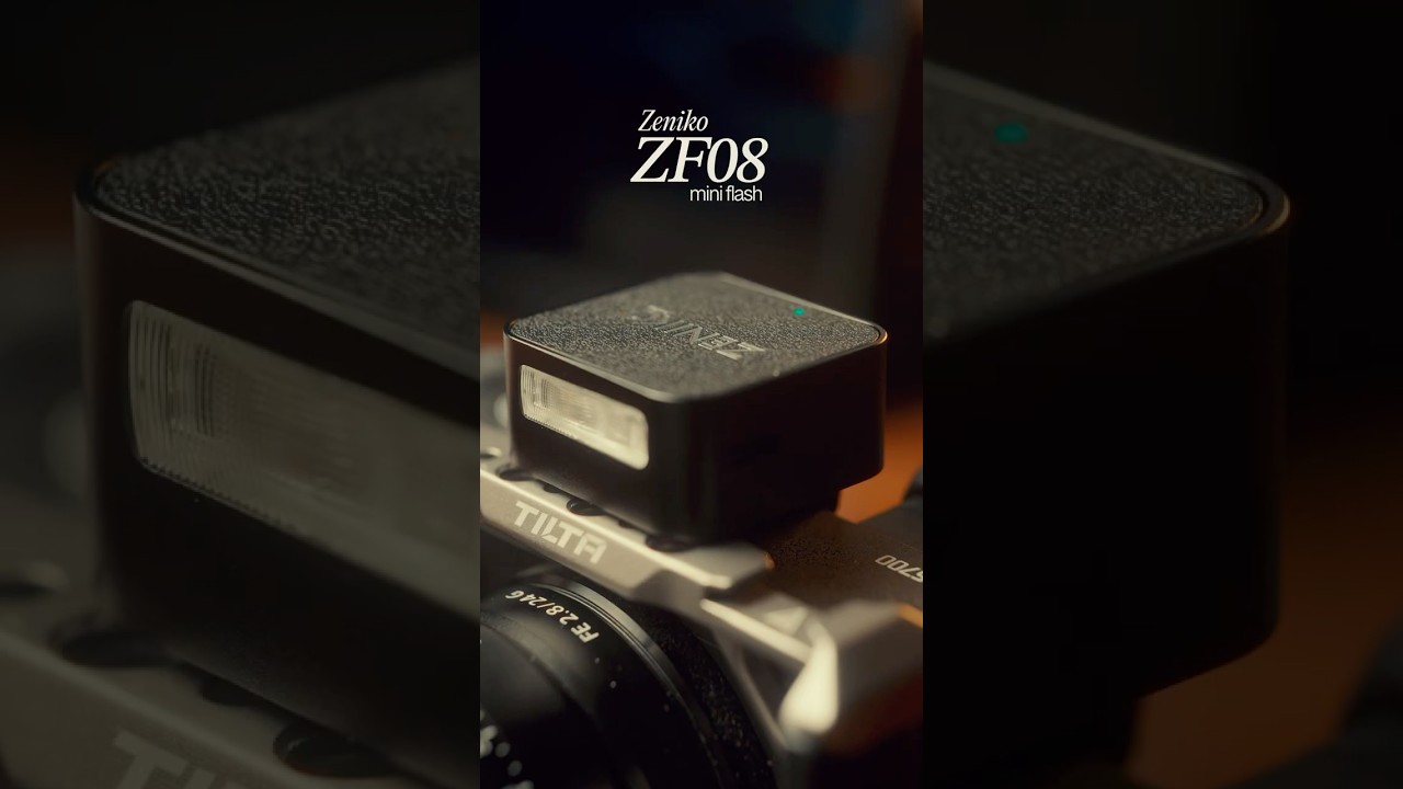 This flash fits in your pocket. Small in size, huge in performance! | Zeniko ZF08