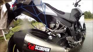 Z250/Z300 - Scorpion Slip-on Titanium