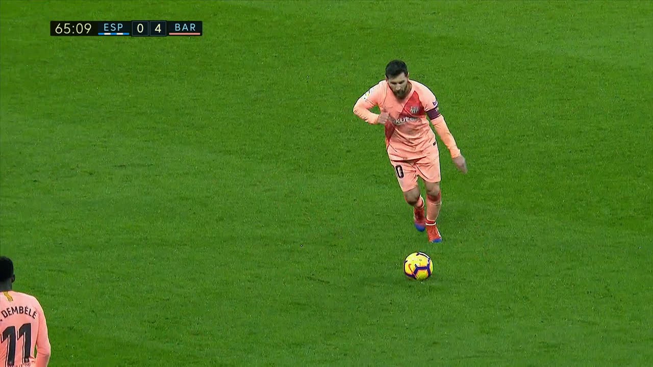 Lionel Messi 2 Freekick Goals In Single Game VS Espanyol(Away) 2018-19|HD 1080i(English Commentary)