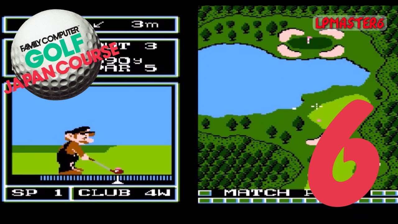 Let's Play Family Computer Golf Japan Course Part 6 (Bonus) YouTube