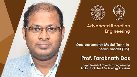 Lec 42 One parameter Model-Tank in Series model (TIS)