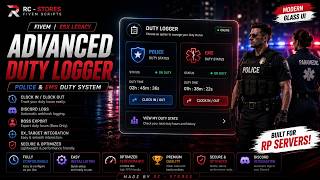 Advanced Duty Logger for FiveM | Discord Logs | ESX Legacy