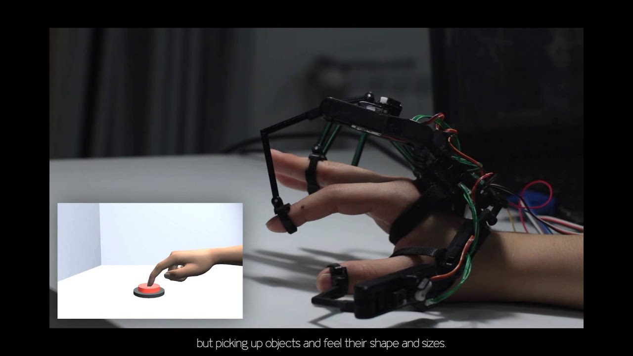 Dexmo: an exoskeleton for you to touch the digital world