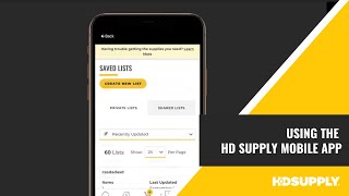 HD Supply Solutions™ Mobile App | HD Supply screenshot 2