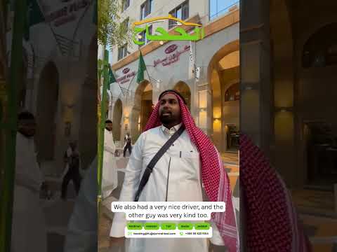 Pilgrim video review of Hujjaj Umrah Taxi