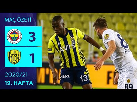 ÖZET: Fenerbahçe 3-1 MKE Ankaragücü | 19. Hafta - 2020/21