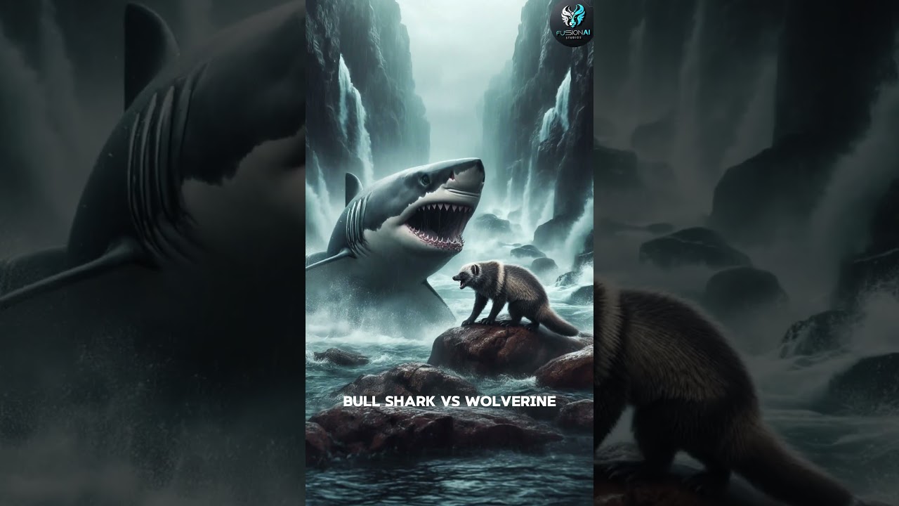 Wolverine vs Bull Shark hybrid fusion 