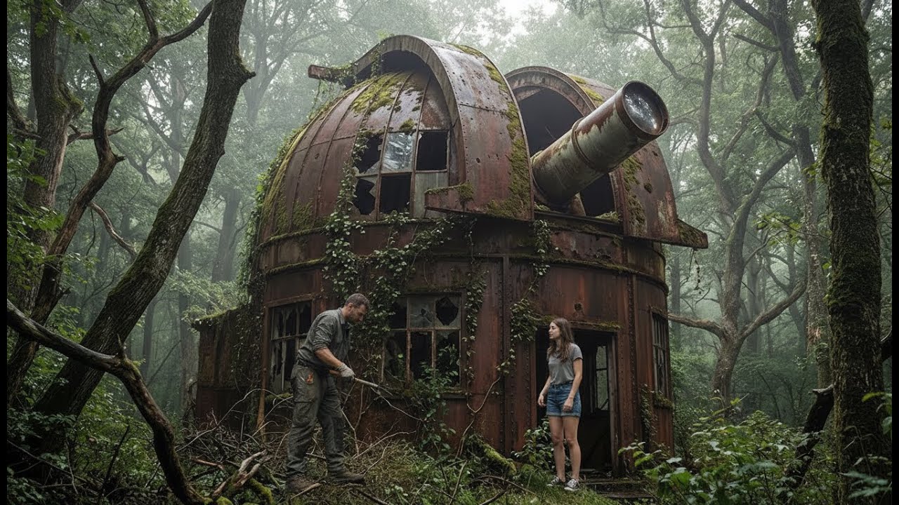 Turn a old and rusted cuzy cabin into aa luxry house