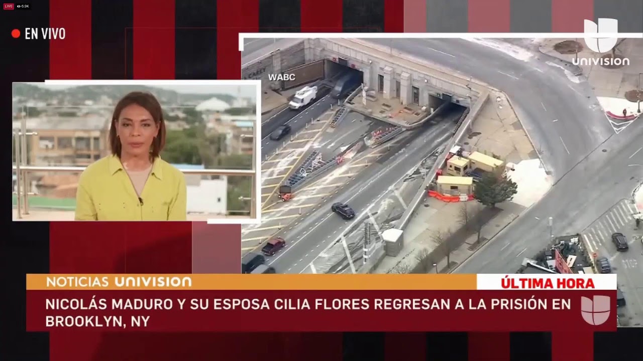 EN VIVO: Nicolás Maduro comparece ante una corte de Nueva York