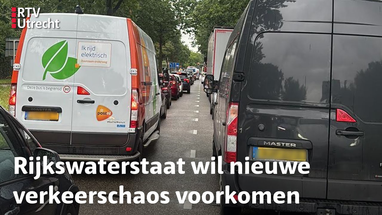 Verkeerschaos in Nieuwegein door afgesloten A2 | RTV Utrecht