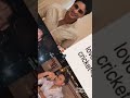 first love in cricket Abhishek Sharma 🤎💫🦋