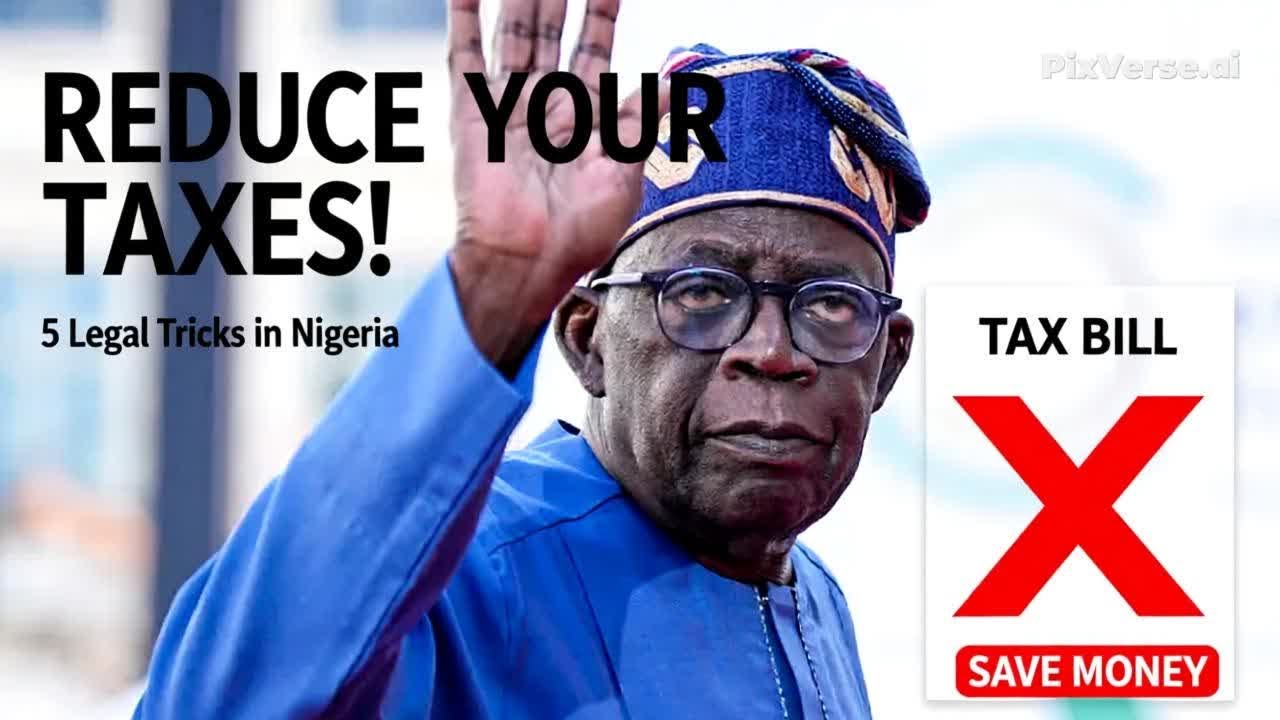 How I Legally Reduce My Tax Bill in Nigeria (5 Smart Tricks)