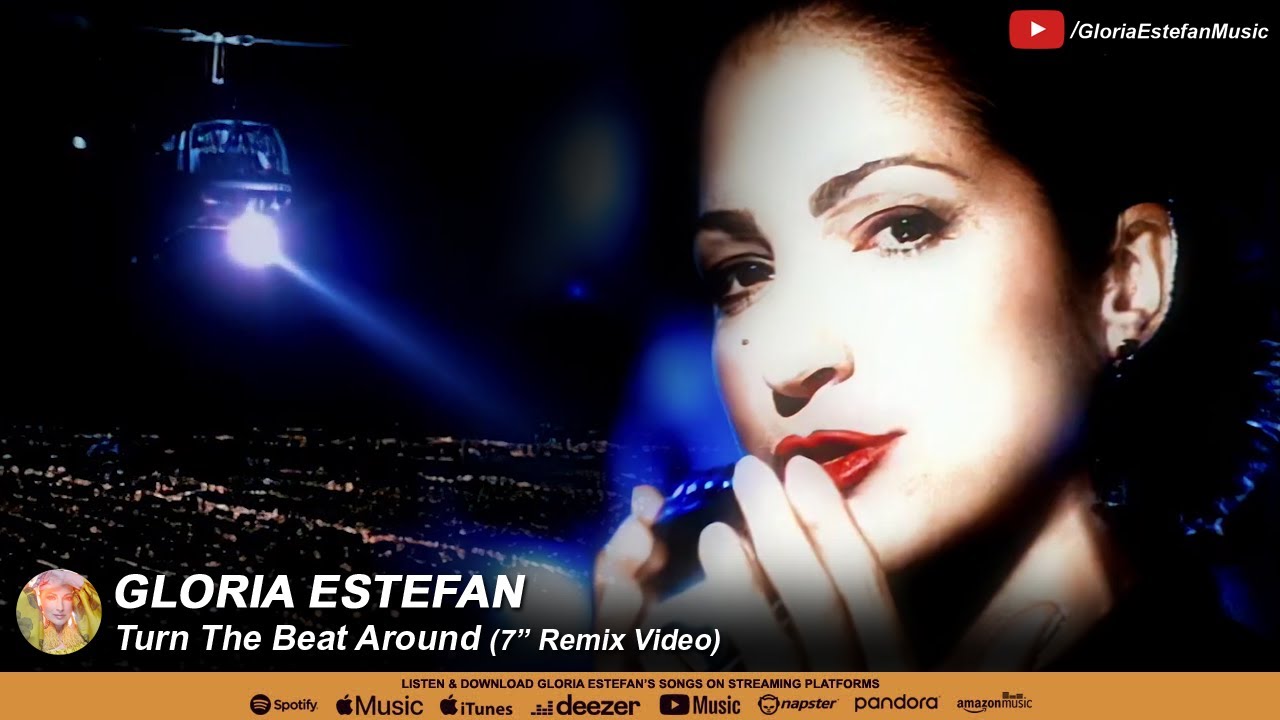 Gloria Estefan • Turn The Beat Around (7" Remix Video) YouTube